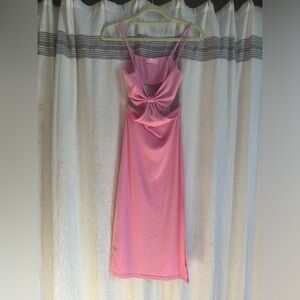 Pink Lily midi dress